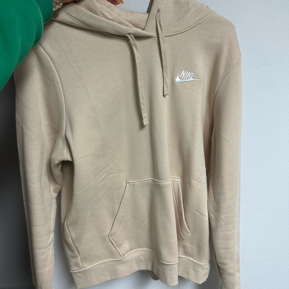 Nike Women’s Beige Hoodie Sweater